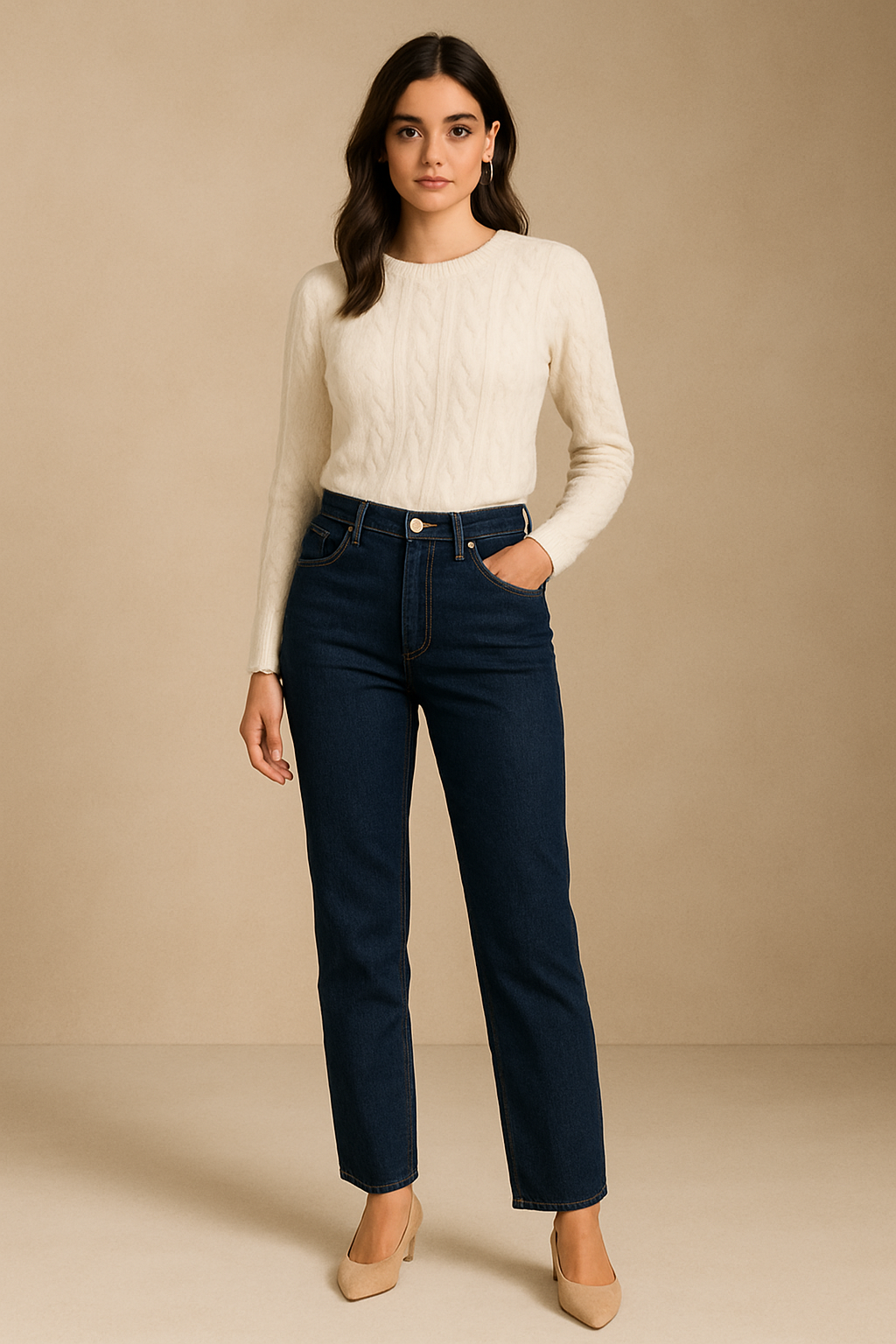 Romy Jeans Classico Dritto – Versatile, Confortevole e Indispensabile