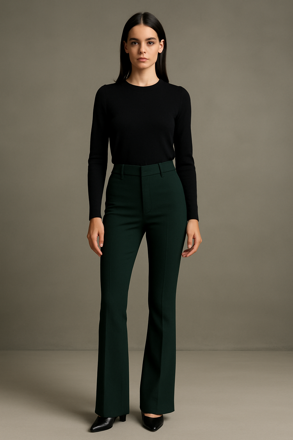 Rosa Pantaloni a Zampa Chic – Eleganti, Fluttuanti e Raffinati