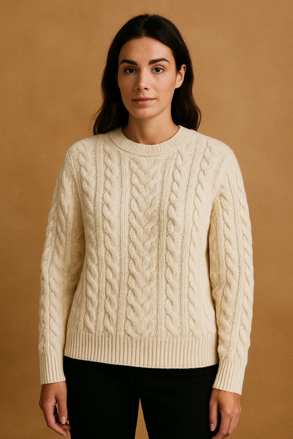 Amy Maglione Intrecciato Elegante – Caldo, Raffinato e Senza Tempo